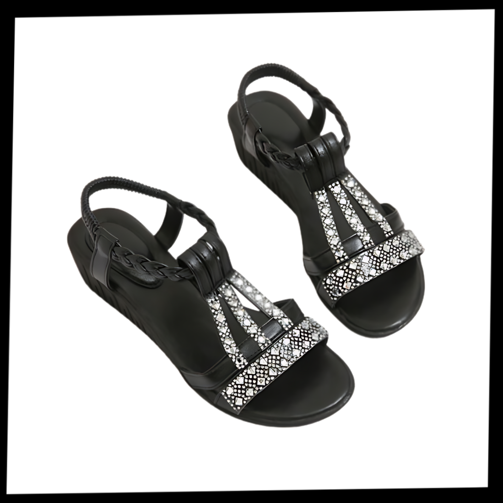 Elegantes sandalias ortopédicas Boho
- Ozerty