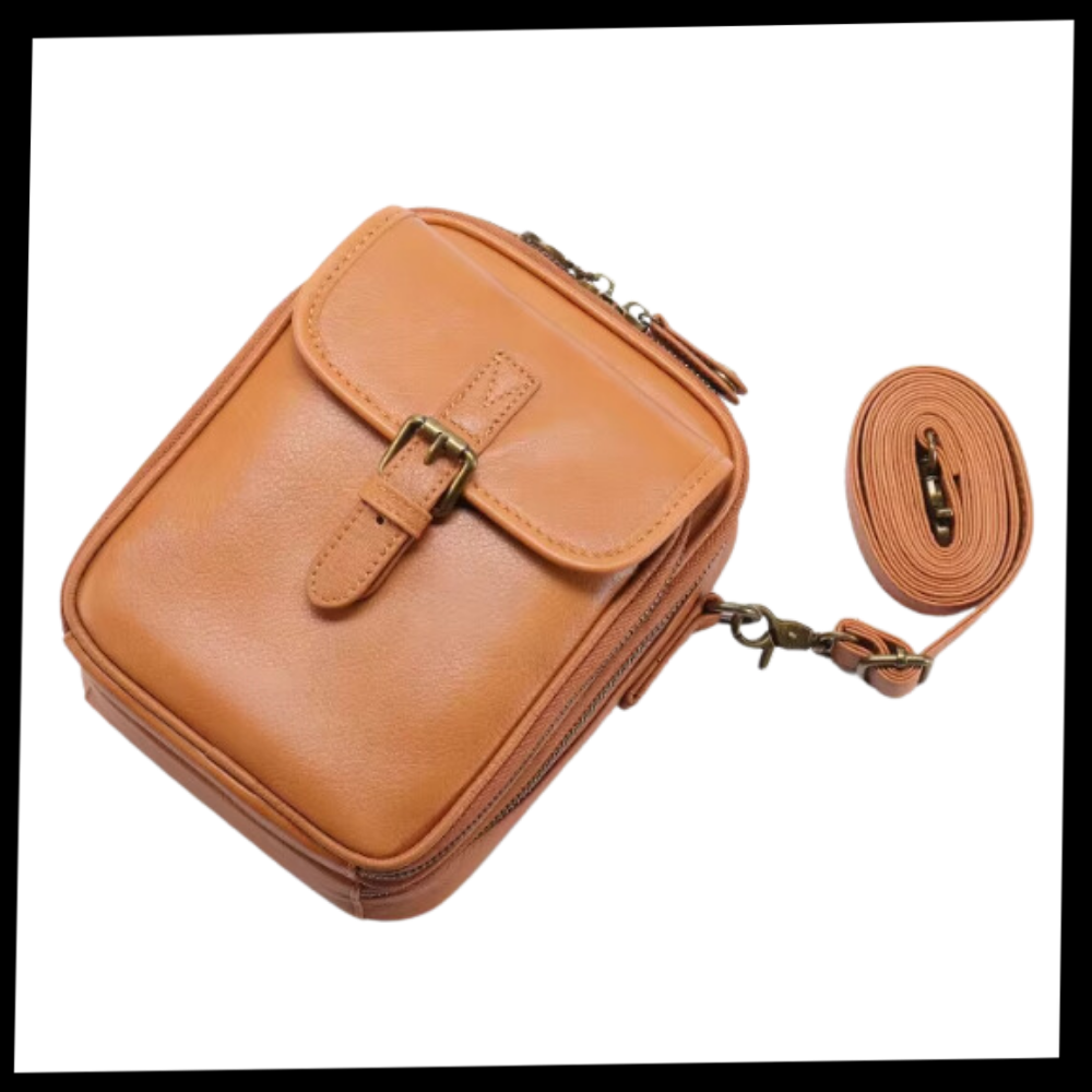 Bolso cruzado vintage estilo todo en uno - Ozerty