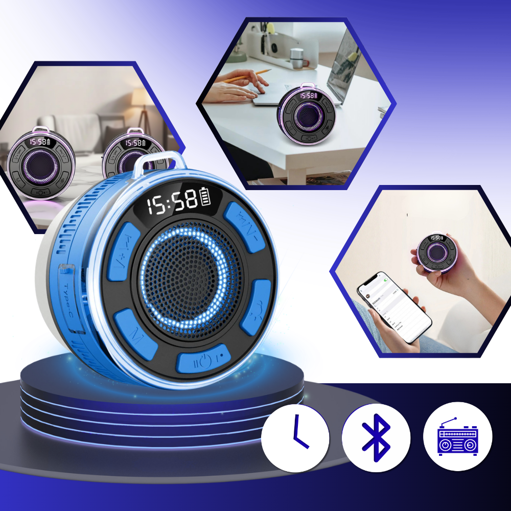 Potente equipo de sonido para el baño - Ozerty