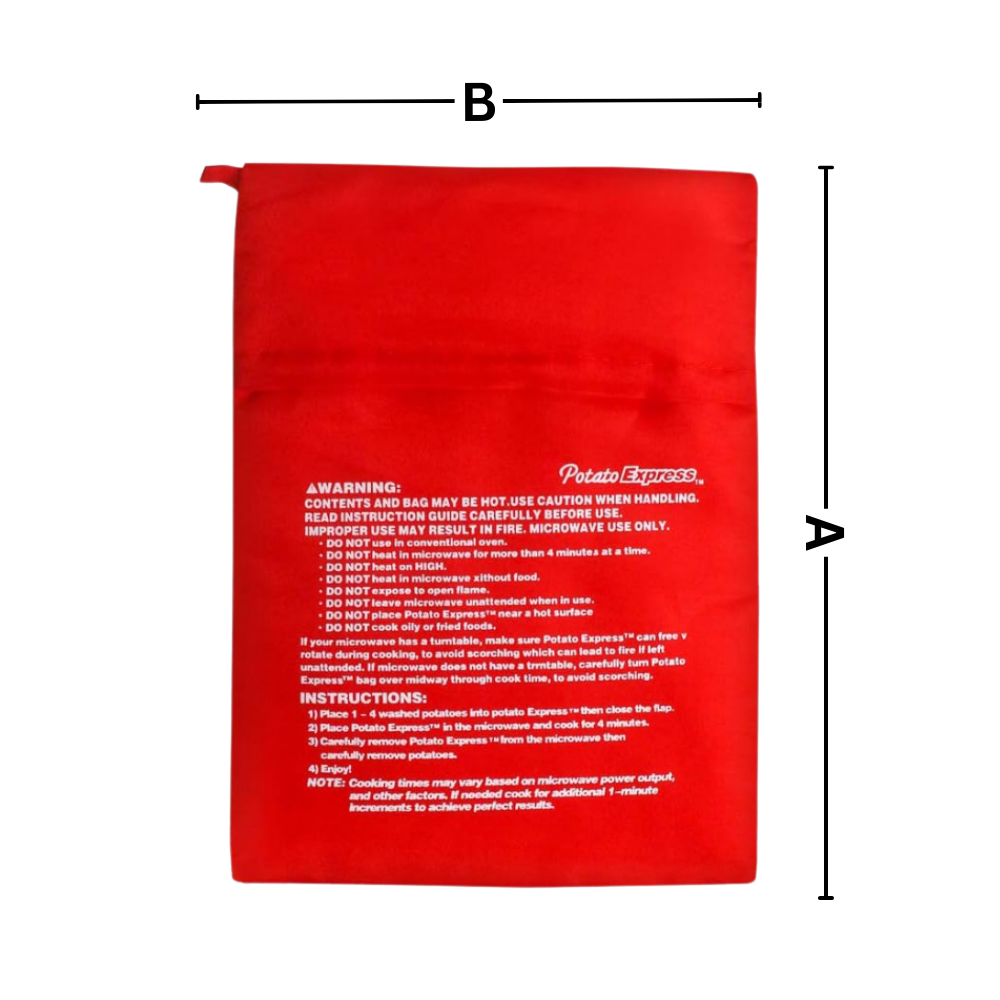 Bolsa de patatas para microondas de bajo consumo
- Ozerty