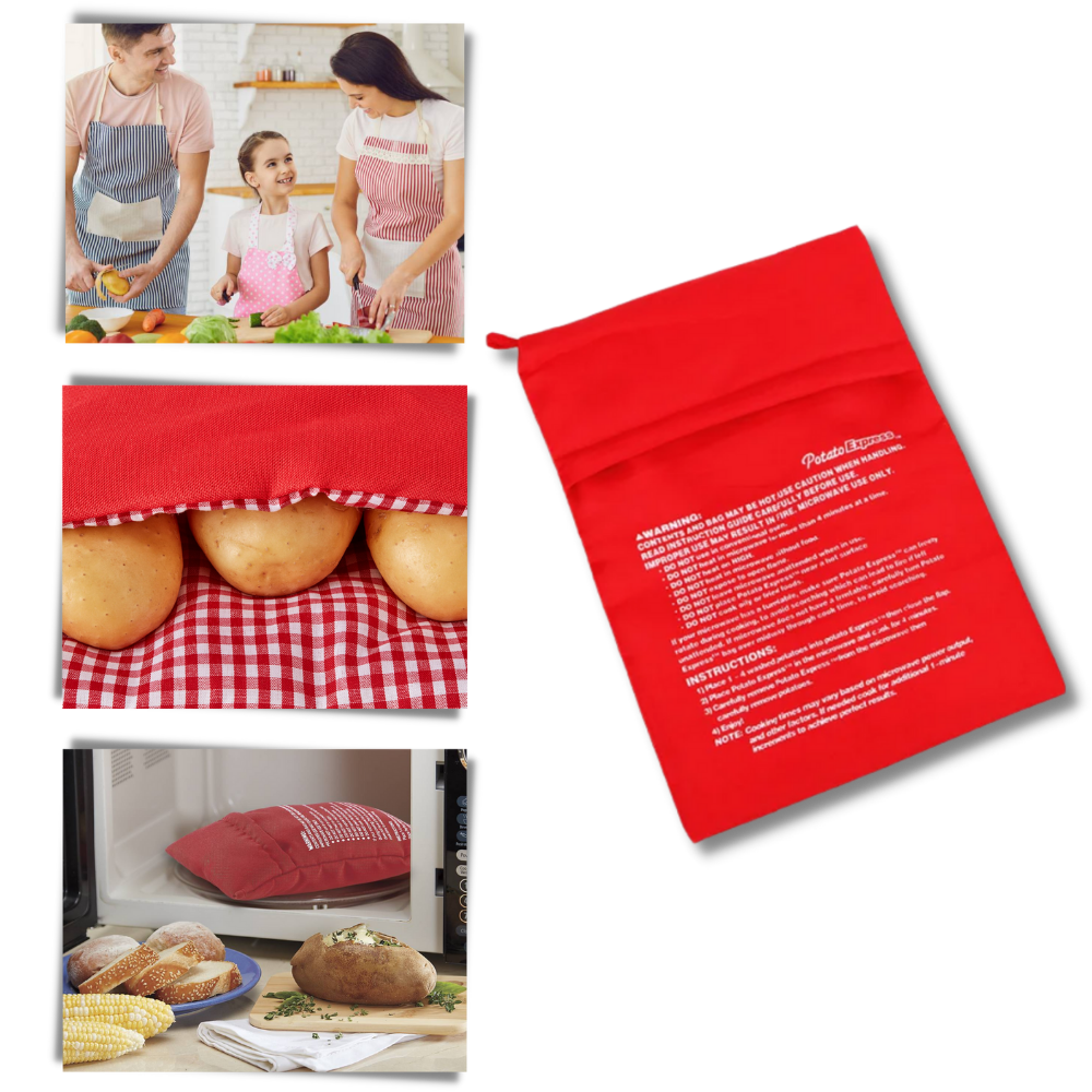 Bolsa de patatas para microondas de bajo consumo
- Ozerty