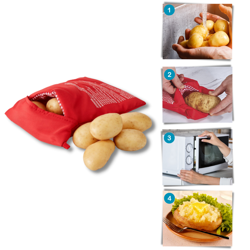 Bolsa de patatas para microondas de bajo consumo
- Ozerty