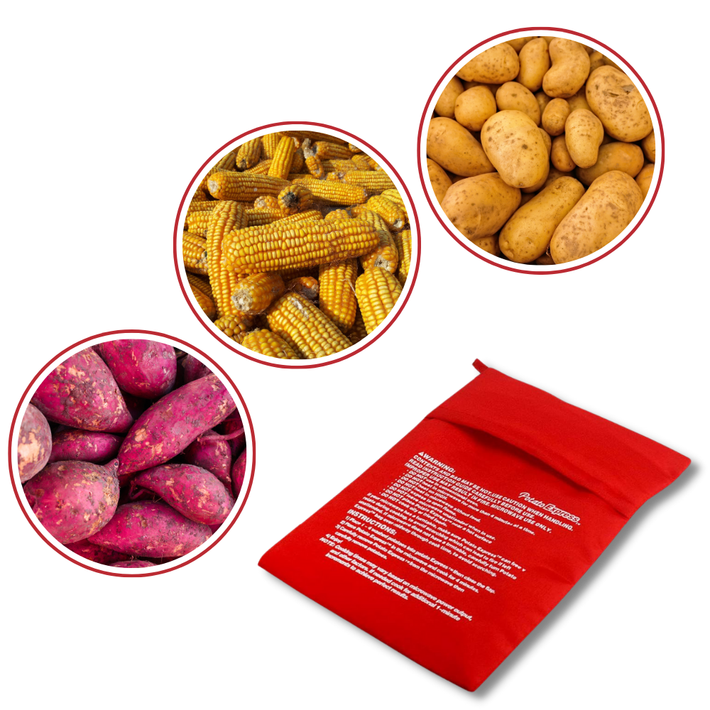 Bolsa de patatas para microondas de bajo consumo
- Ozerty