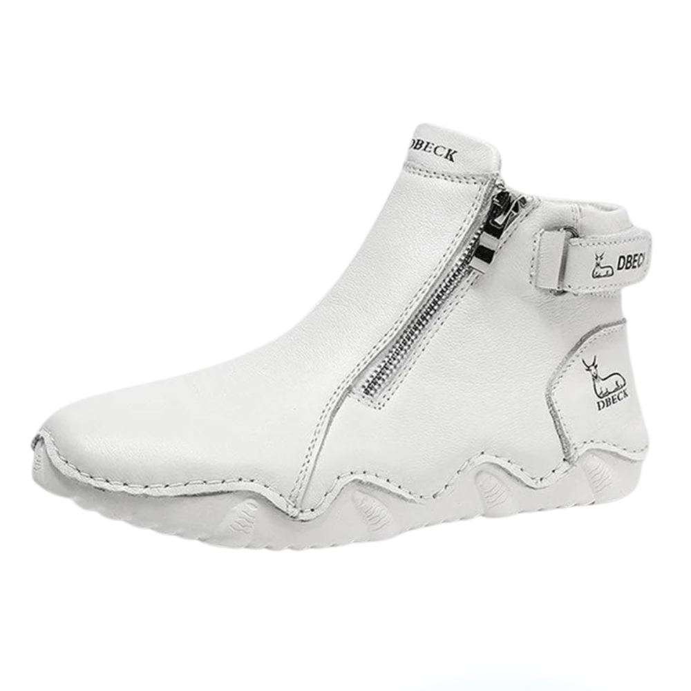 Elegantes botas ergonómicas -Blanco - Ozerty