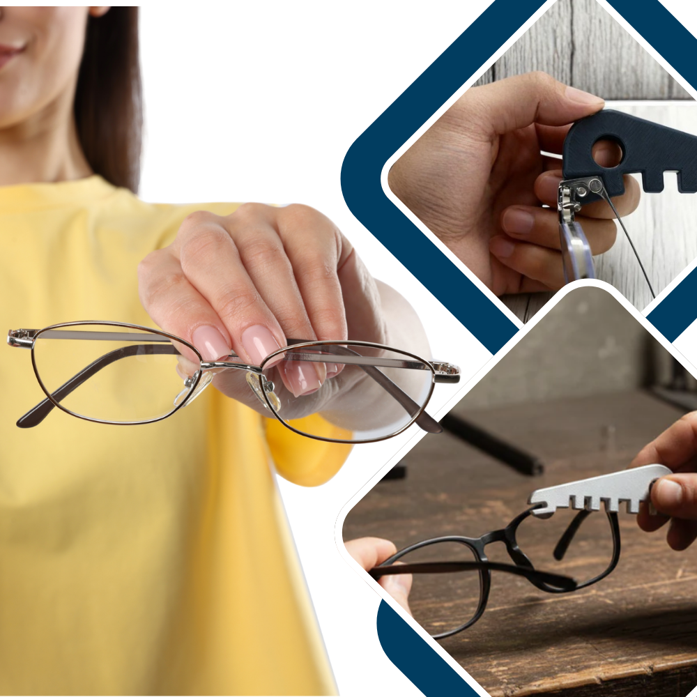 Estructura ergonómica Herramienta de ajuste de gafas de seguridad - Ozerty