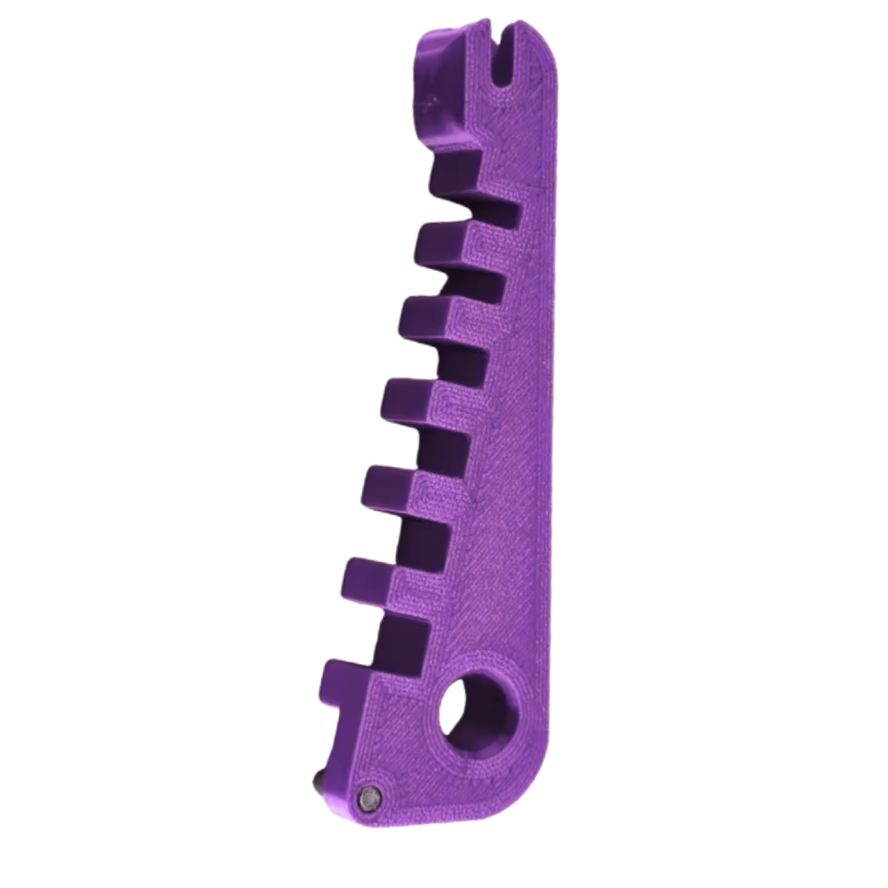 Estructura ergonómica Herramienta de ajuste de gafas de seguridad -Morado - Ozerty