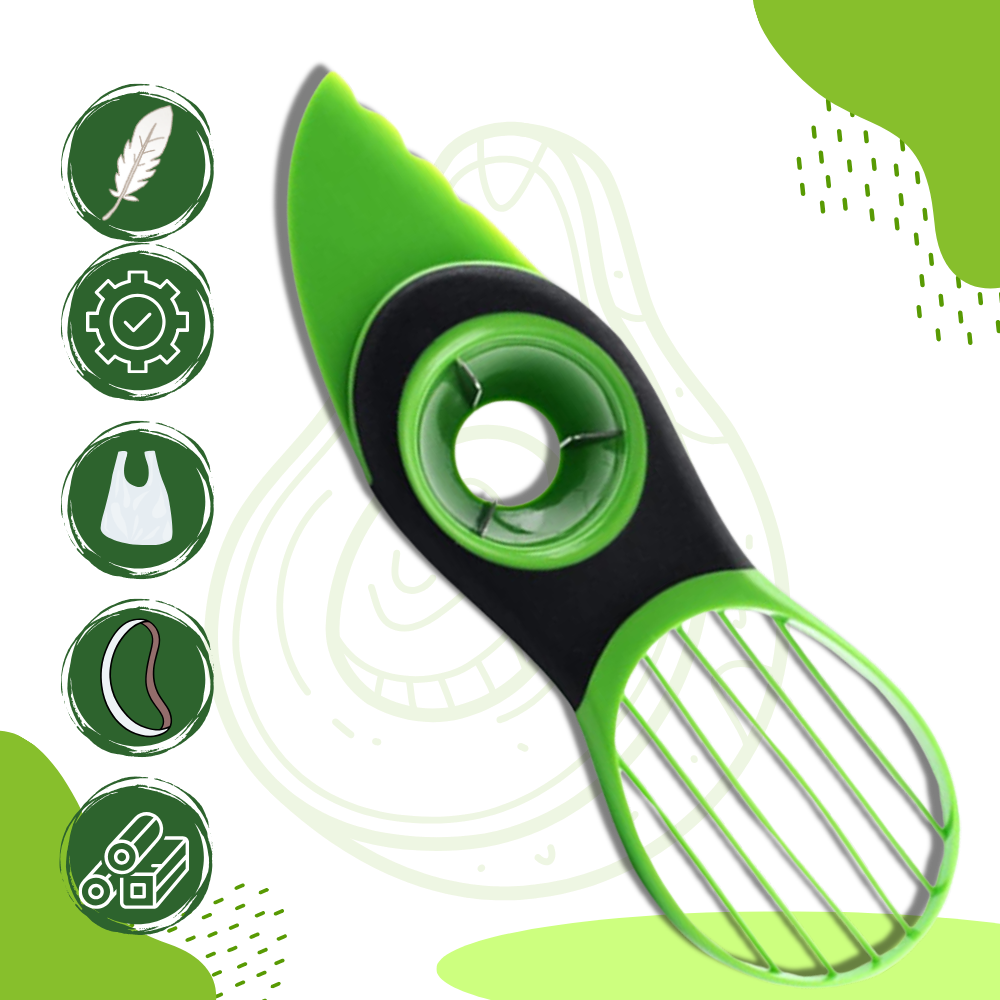 Utensilio multifunción ergonómica para aguacates
- Ozerty