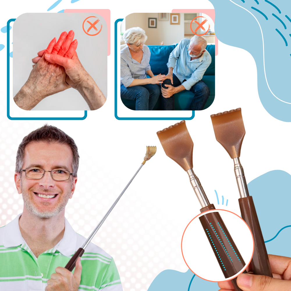 Rascador ergonómico extensible - Ozerty