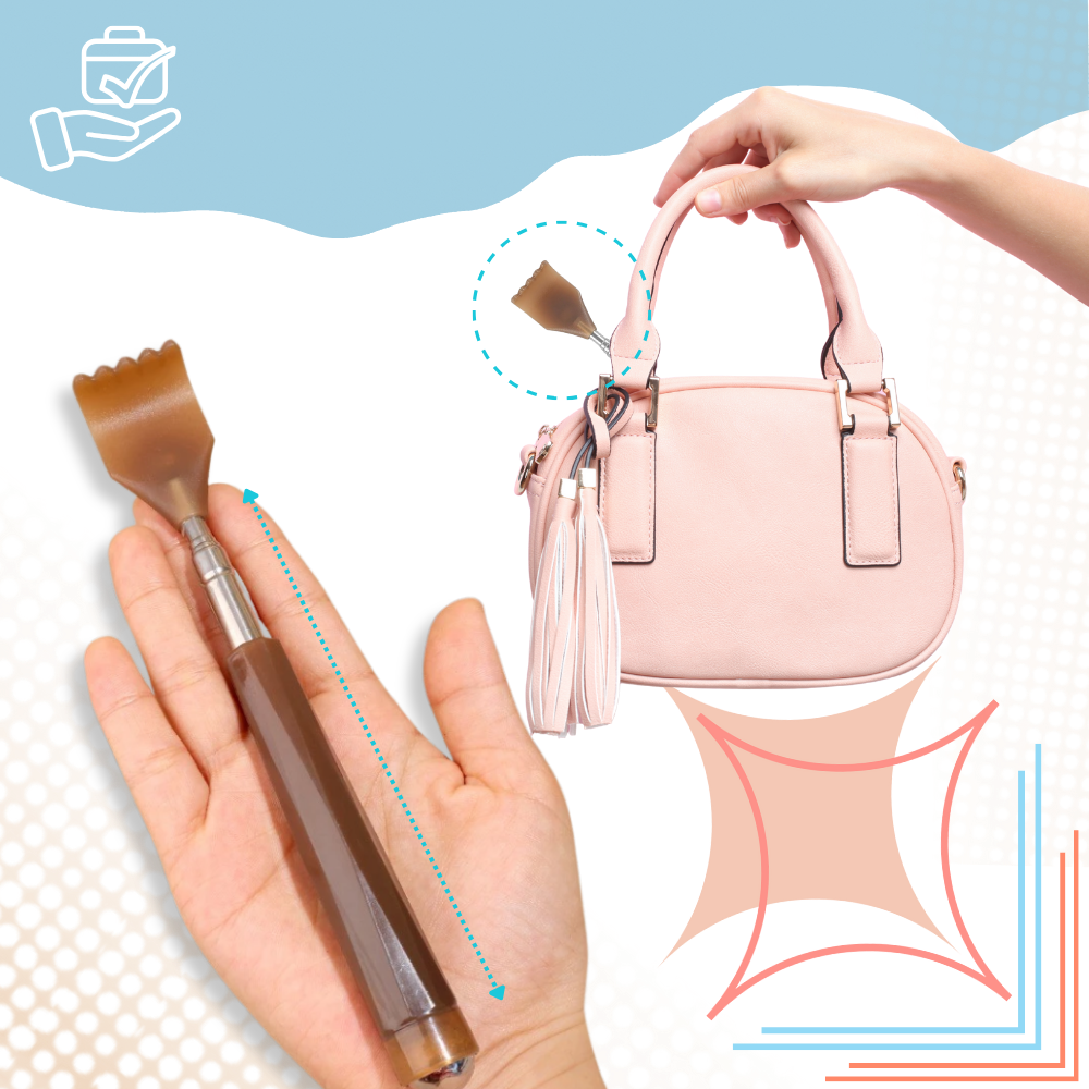 Rascador ergonómico extensible - Ozerty