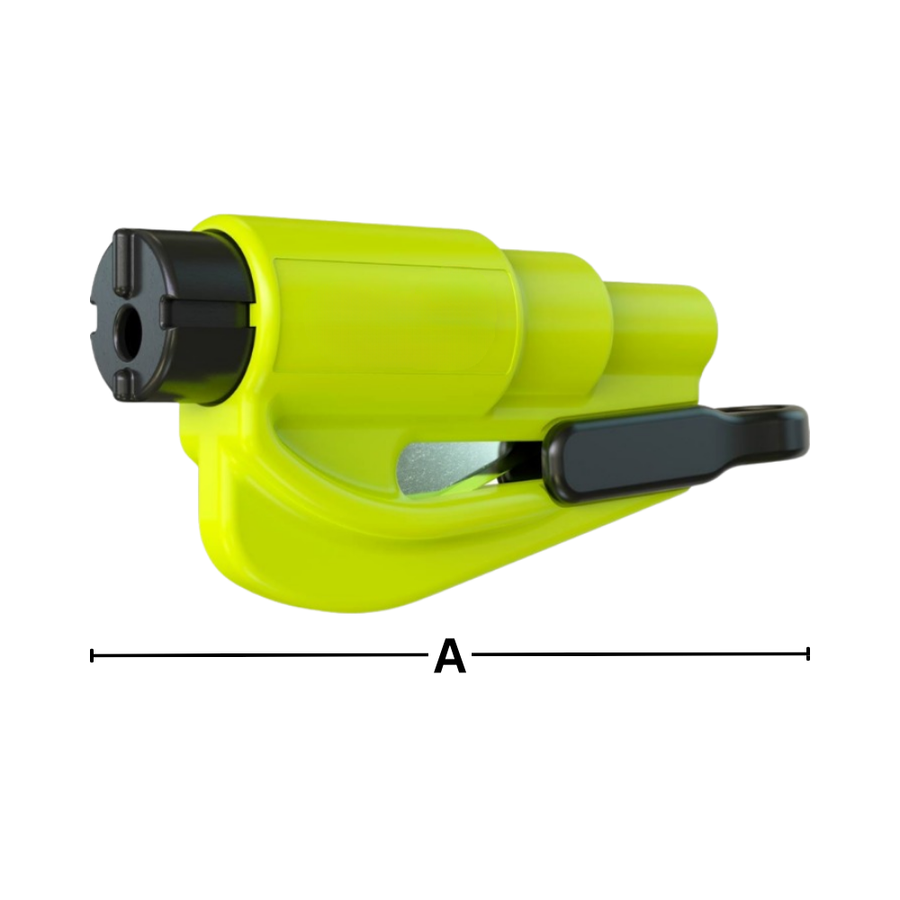 Herramienta rompe-cristales 2 en 1
- Ozerty