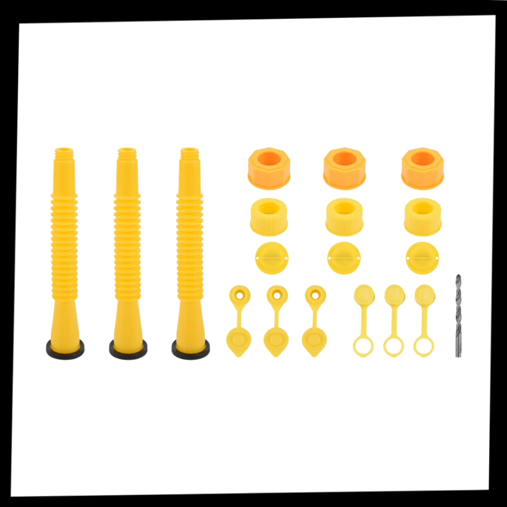 Boquillas de repuesto con longitud extendida para bidones de gasolina
- Ozerty