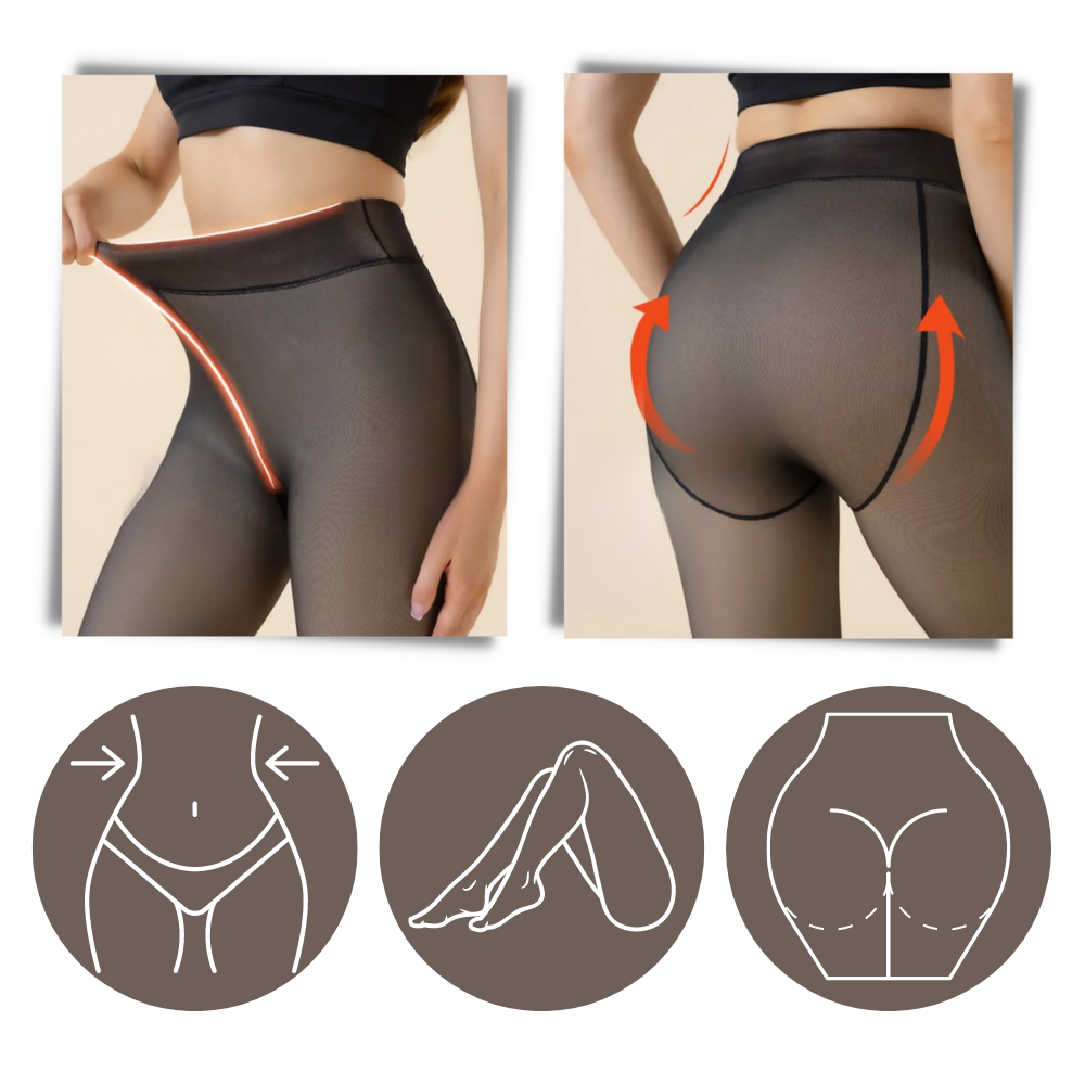 Mallas con forro de efecto semitransparente
- Ozerty