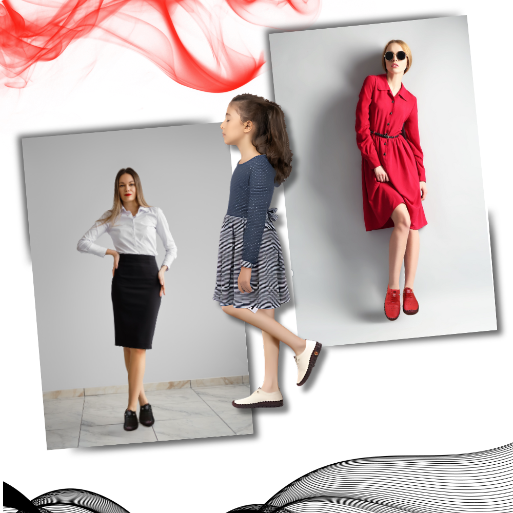 Modernos zapatos ortopédicos
- Ozerty