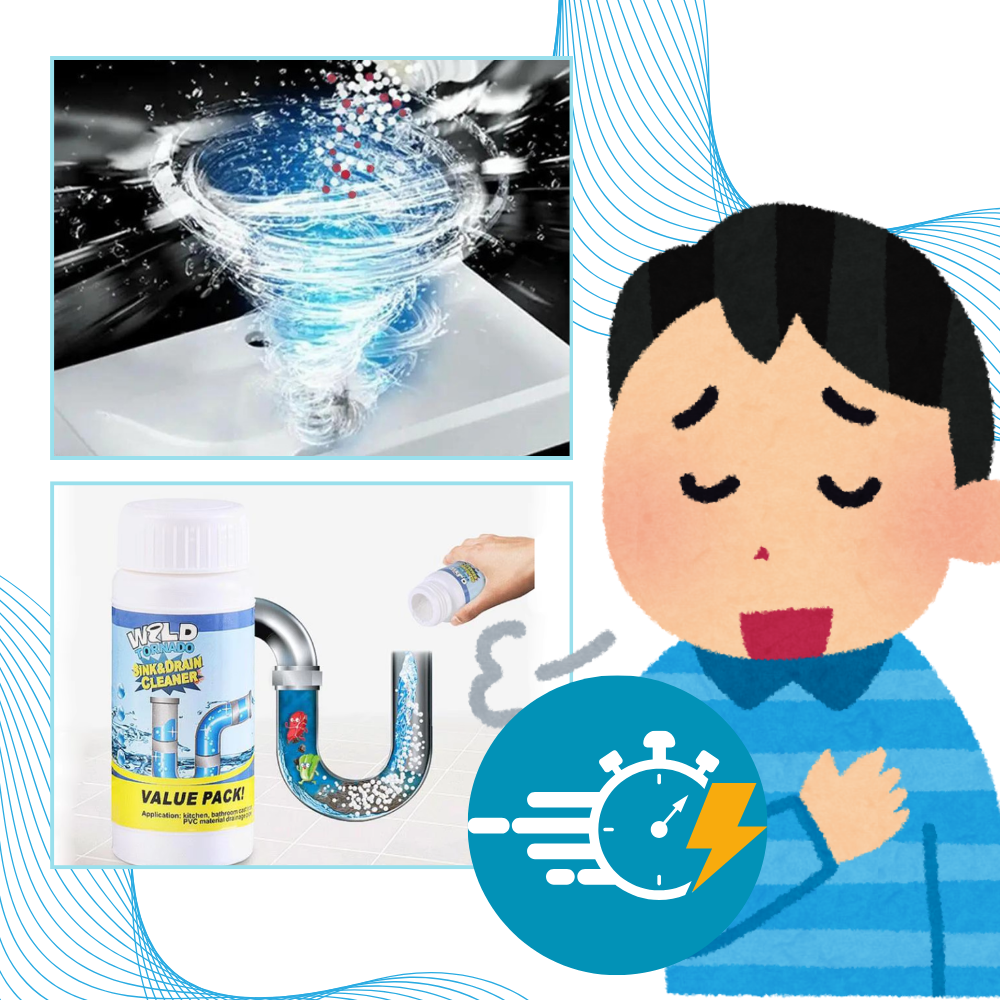 Desatascador para desagües de rápida acción
- Ozerty