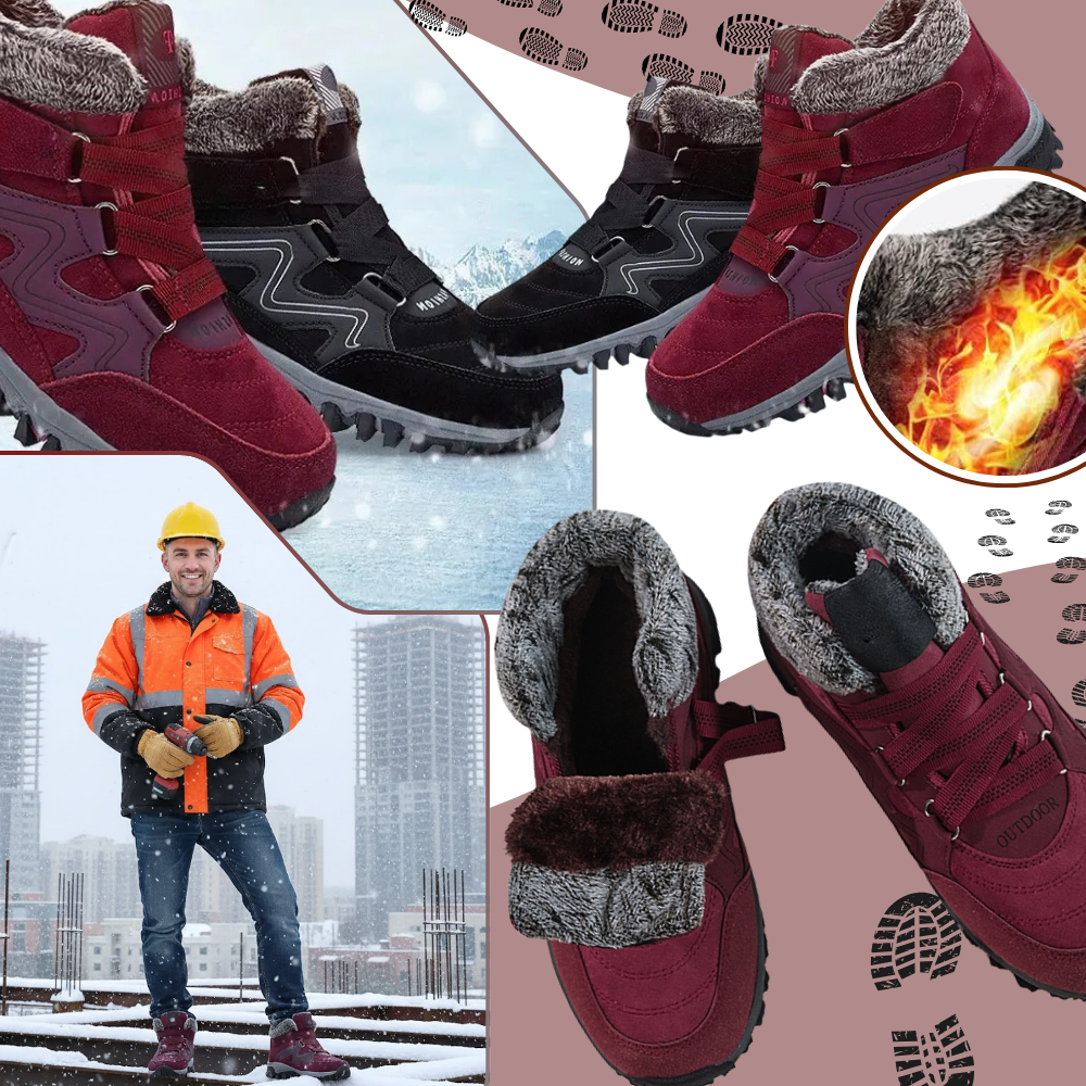 Zapatos cálidos de invierno con forro polar - Ozerty