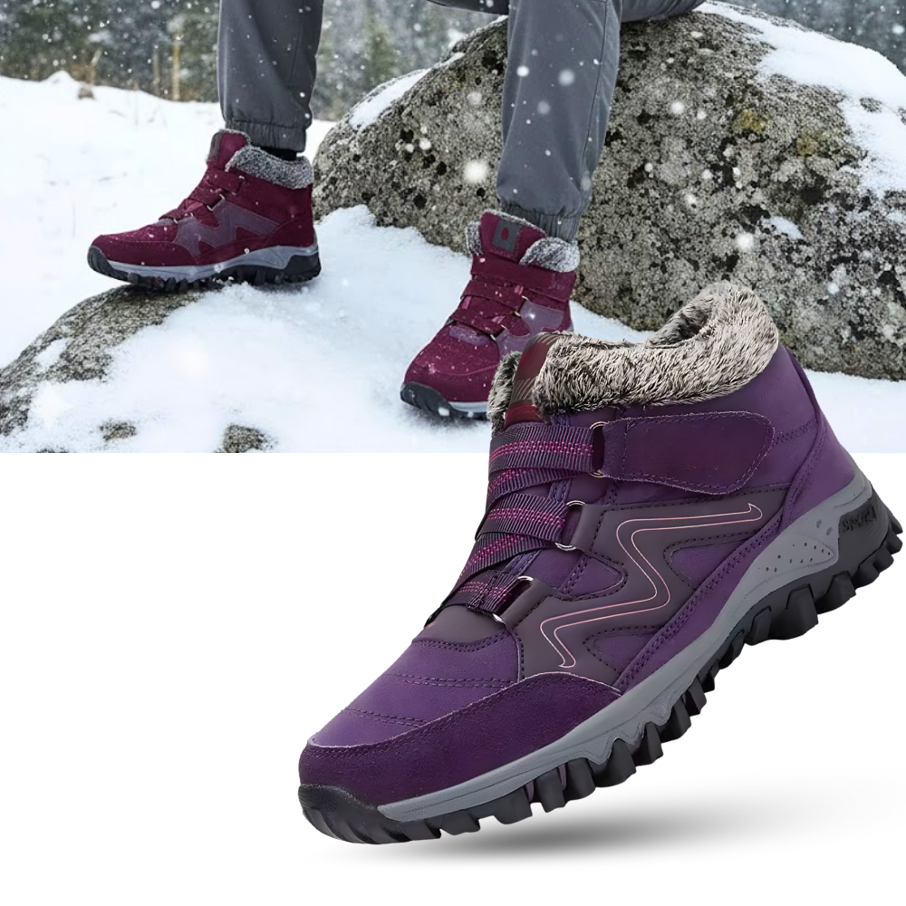 Zapatos cálidos de invierno con forro polar - Ozerty