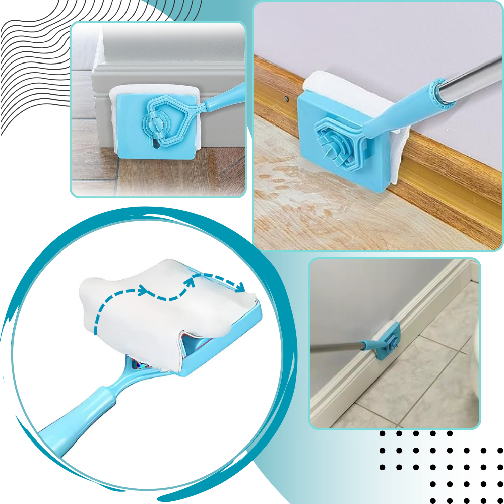 Limpiador de rodapiés flexible - Ozerty