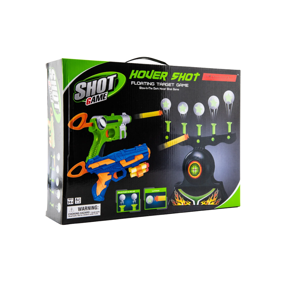 Juguete flotante luminoso Hover Game -Verde brillante - Ozerty