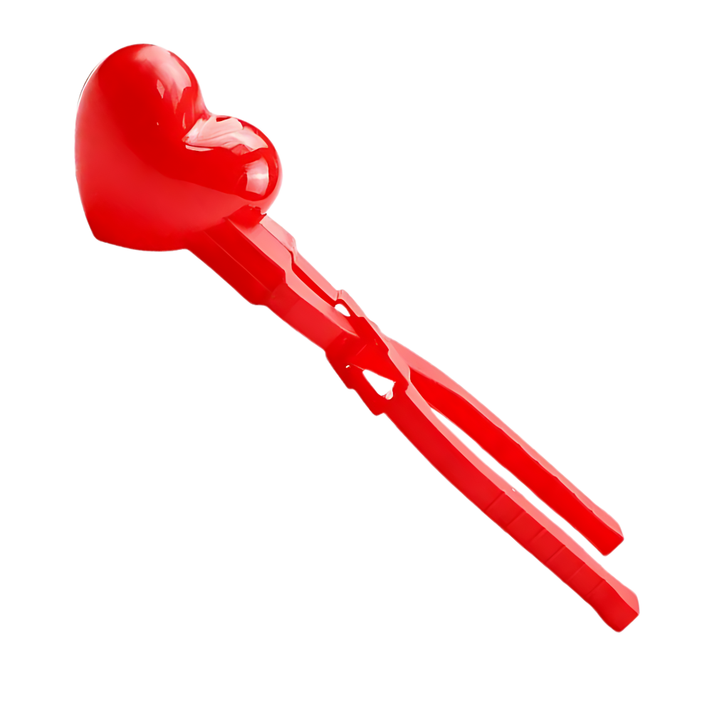 Molde de arroz para sushi -Corazón/Rojo - Ozerty