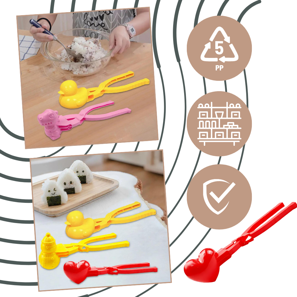 Molde de arroz para sushi - Ozerty