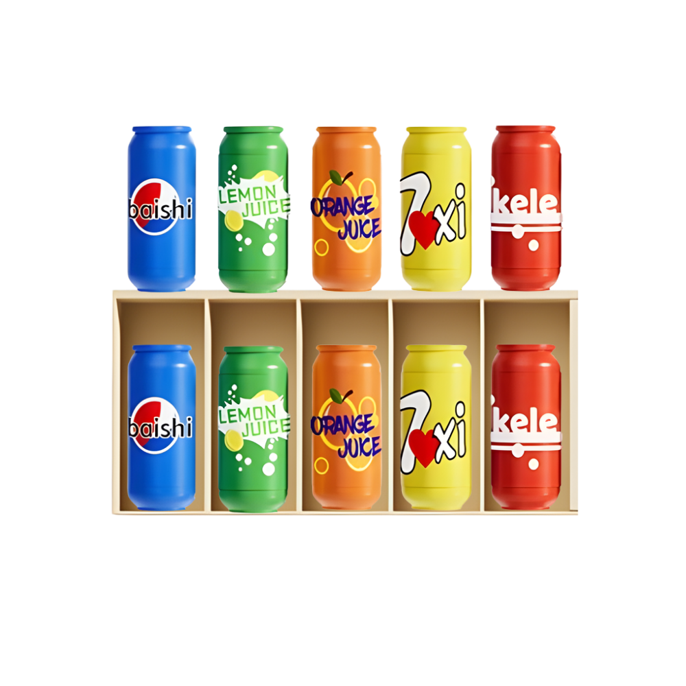 Divertido juego de adivinar botellas para mejorar la memoria -Mediano - Ozerty