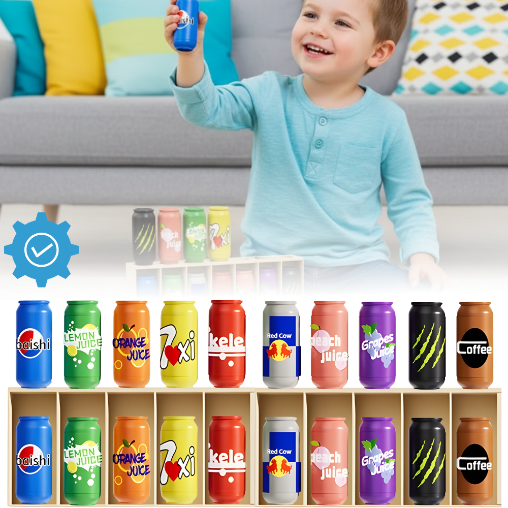Divertido juego de adivinar botellas para mejorar la memoria - Ozerty