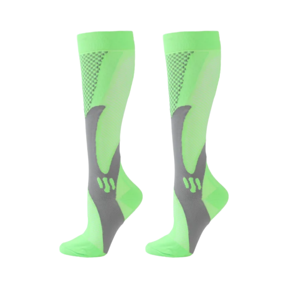 Calcetines de compresión funcionales y elegantes
-Verde/S/MVerde/L/XLVerde/XXL - Ozerty