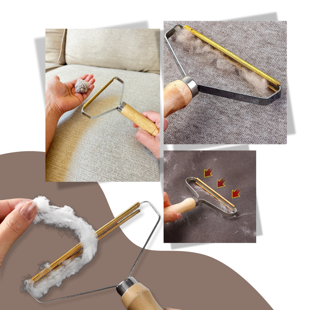 Cepillo limpiador de pelo de mascota - Ozerty