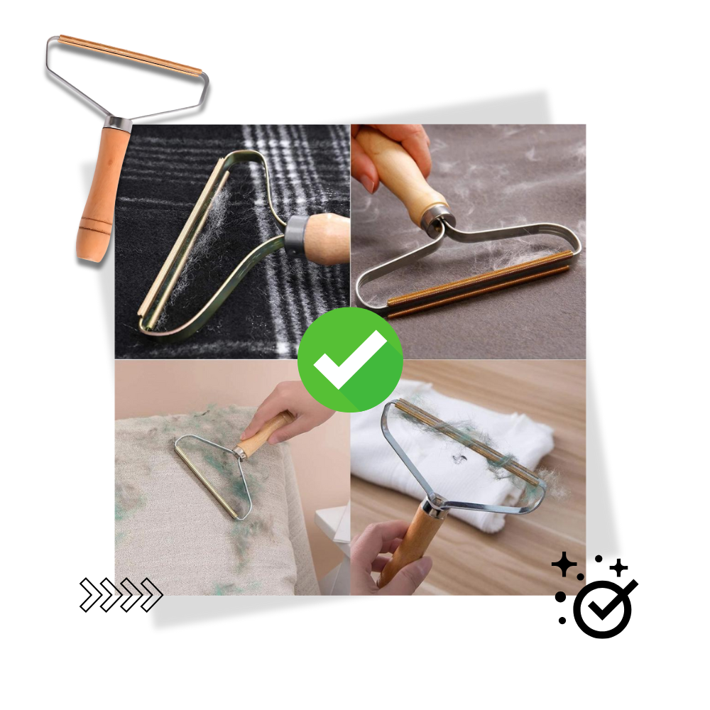 Cepillo limpiador de pelo de mascota - Ozerty