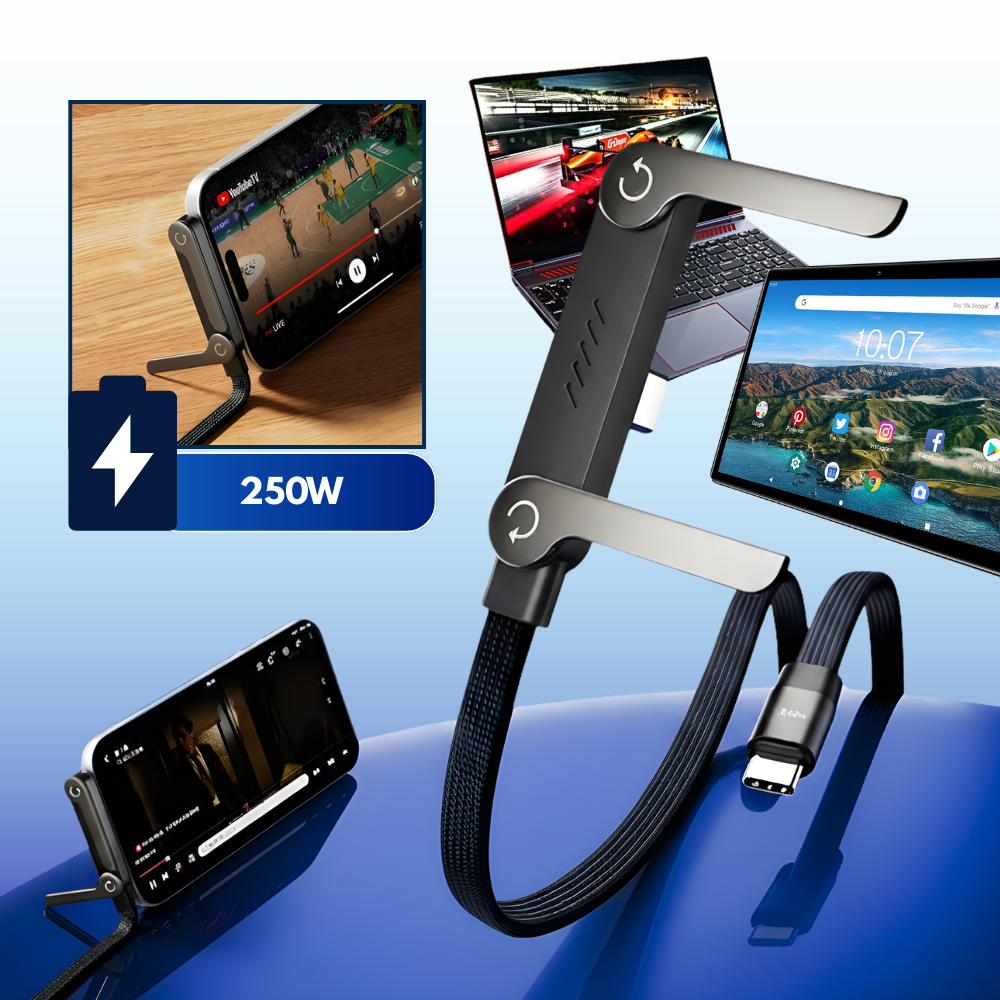 Soporte cómodo para juegos por cable para teléfono - Ozerty