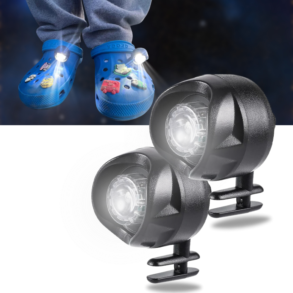 Pines impermeables con luz para Crocs - Ozerty