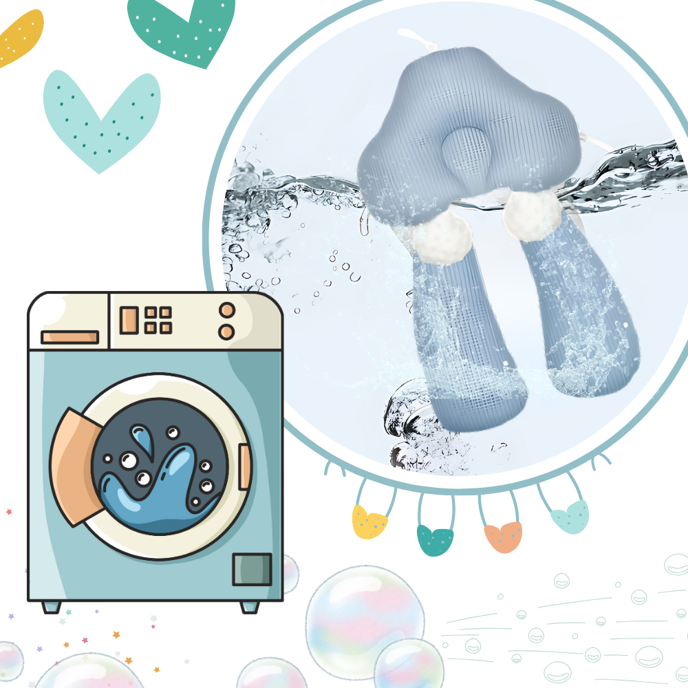 Cojín de lactancia con protección craneal - Ozerty