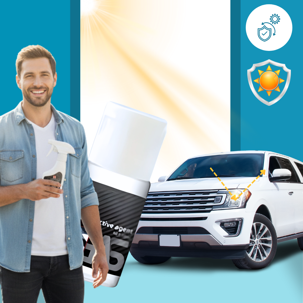 Kit de limpieza y restauración del revestimiento de los faros - Ozerty