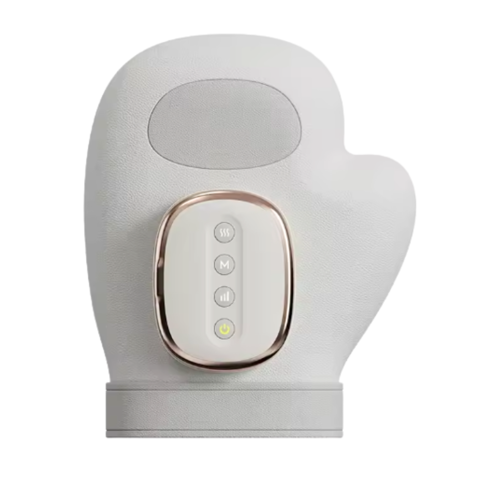 Guante de masaje por compresión térmica -Blanco - Ozerty