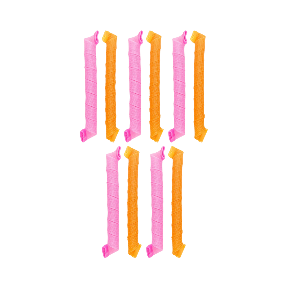 Kit de rulos para rizos sin calor
-L/10 Piezas - Ozerty