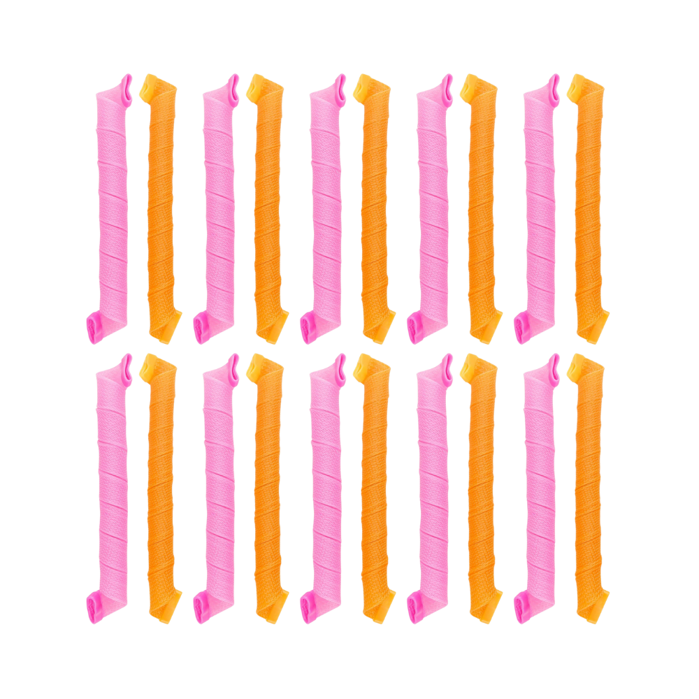 Kit de rulos para rizos sin calor
-L/20 Piezas - Ozerty