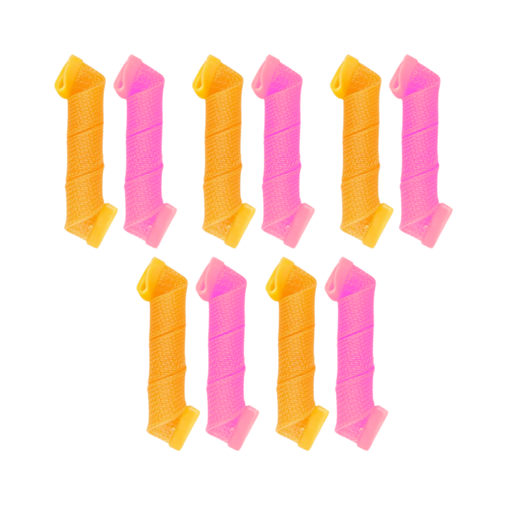 Kit de rulos para rizos sin calor
-M/10 Piezas - Ozerty