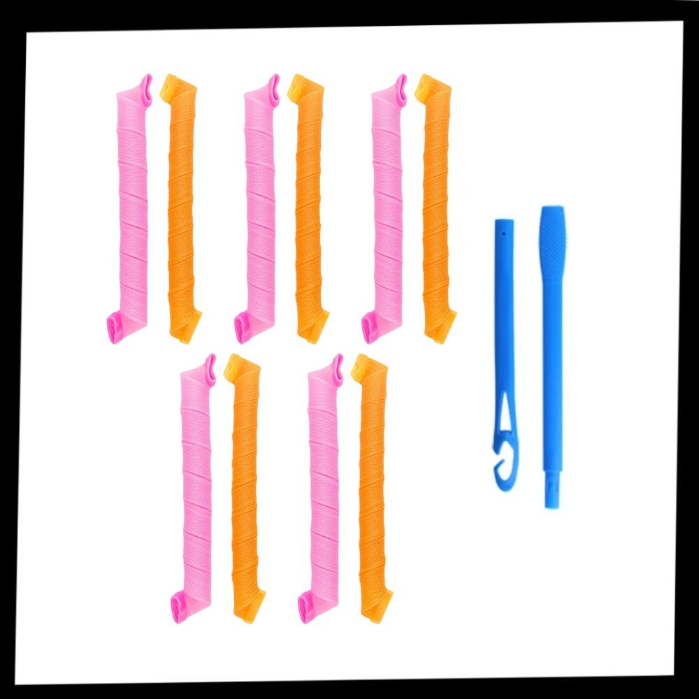 Kit de rulos para rizos sin calor
- Ozerty