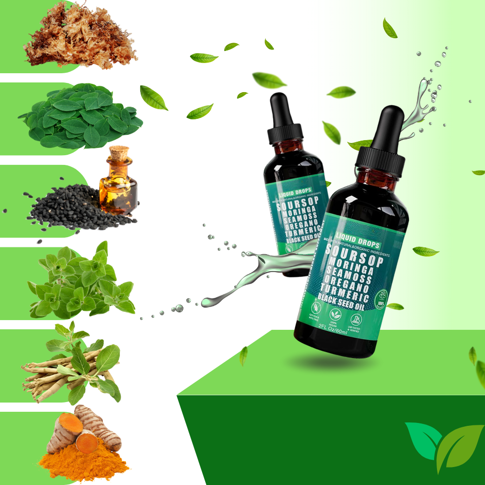 Gotas de guanábana Herbal Vitality - Ozerty