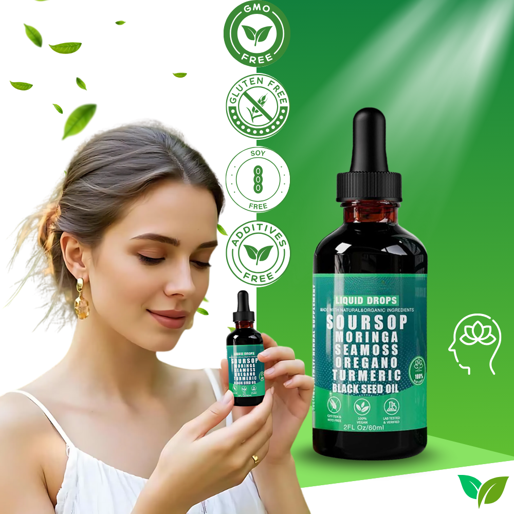 Gotas de guanábana Herbal Vitality - Ozerty