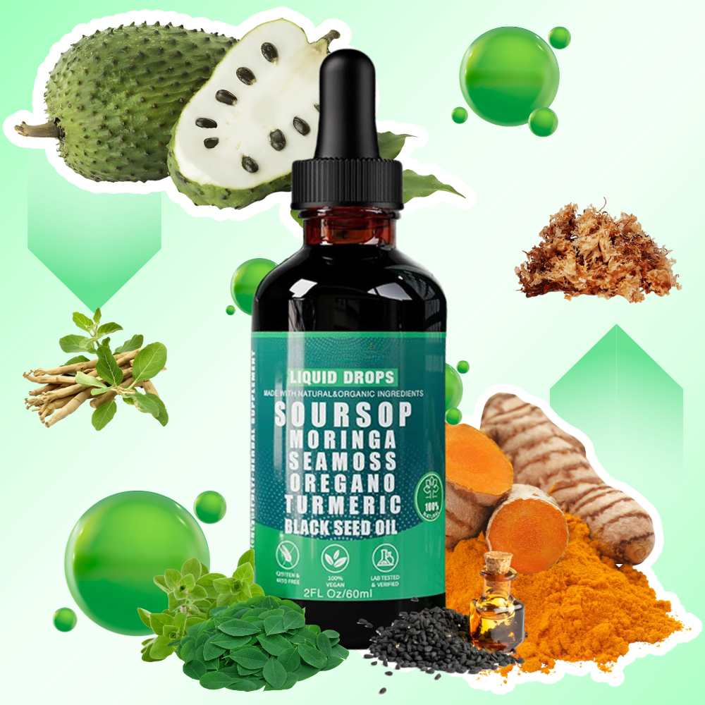 Gotas de guanábana Herbal Vitality - Ozerty