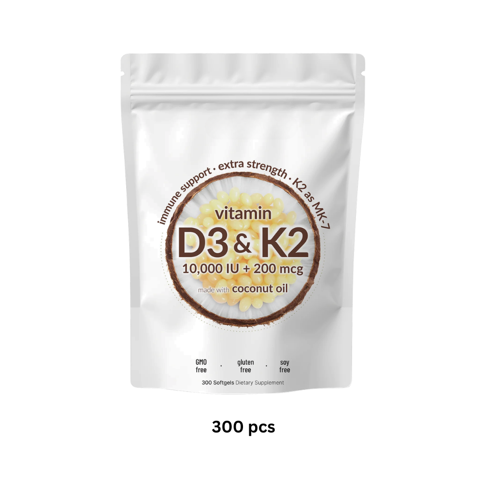Cápsulas blandas de alta potencia D3 y K2 - Ozerty