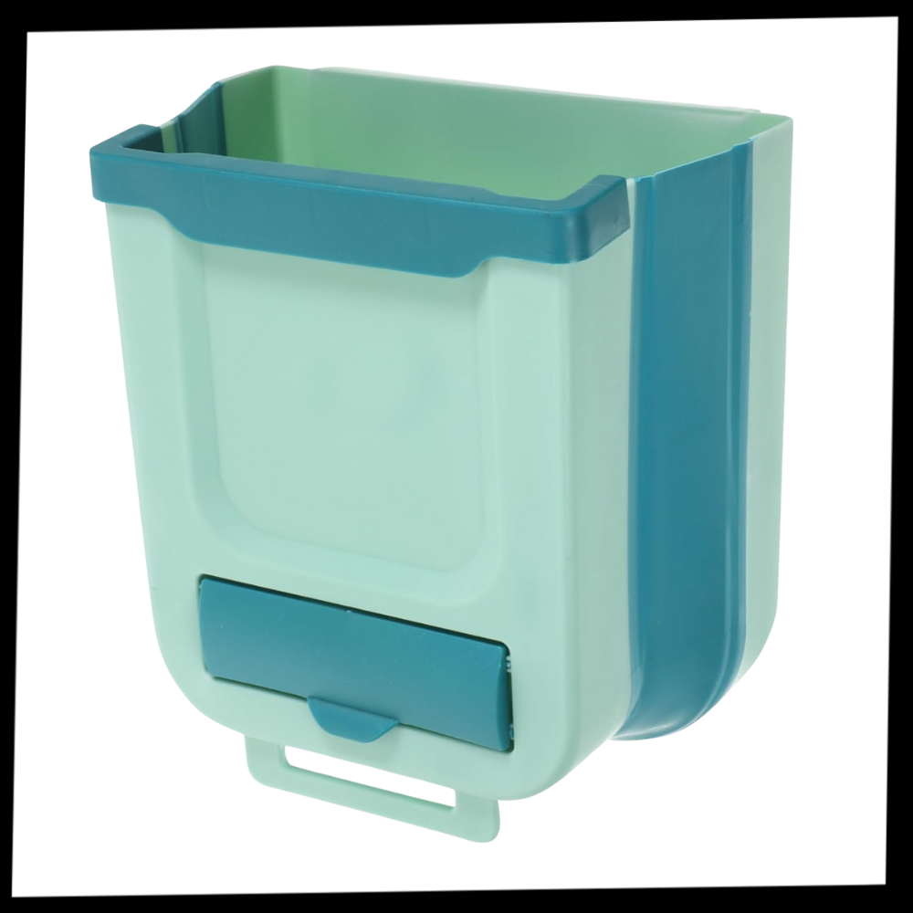 Cubo de basura plegable de gran capacidad - Ozerty