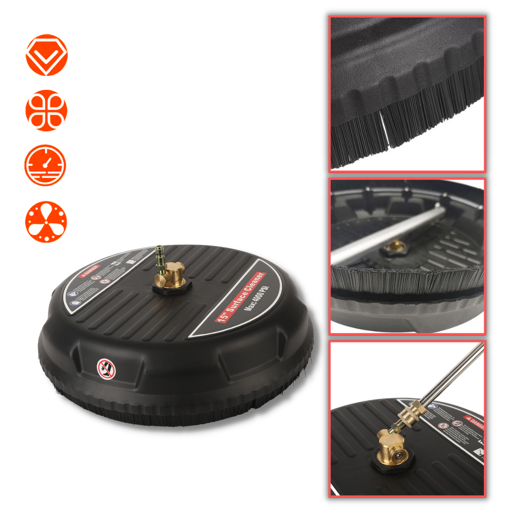 Hidrolimpiadora de alta presión con doble función
- Ozerty