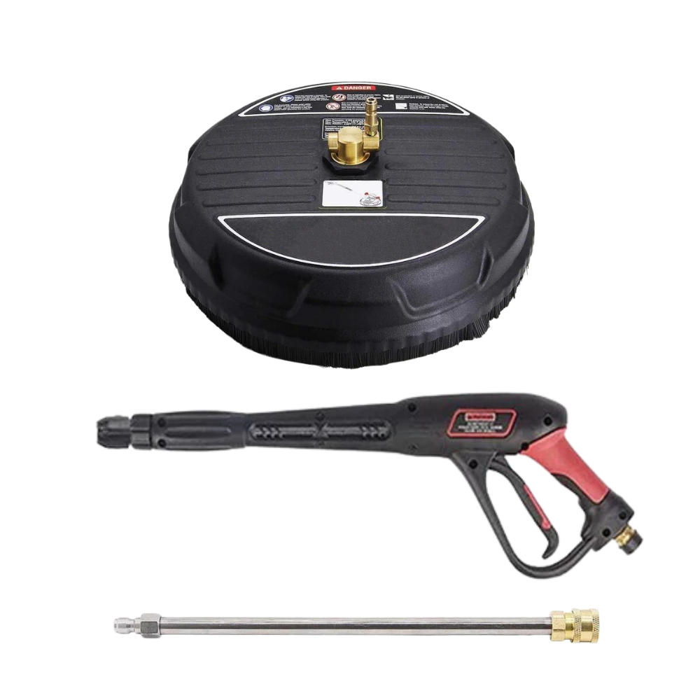 Hidrolimpiadora de alta presión con doble función
-Disco + 1 conector - Ozerty