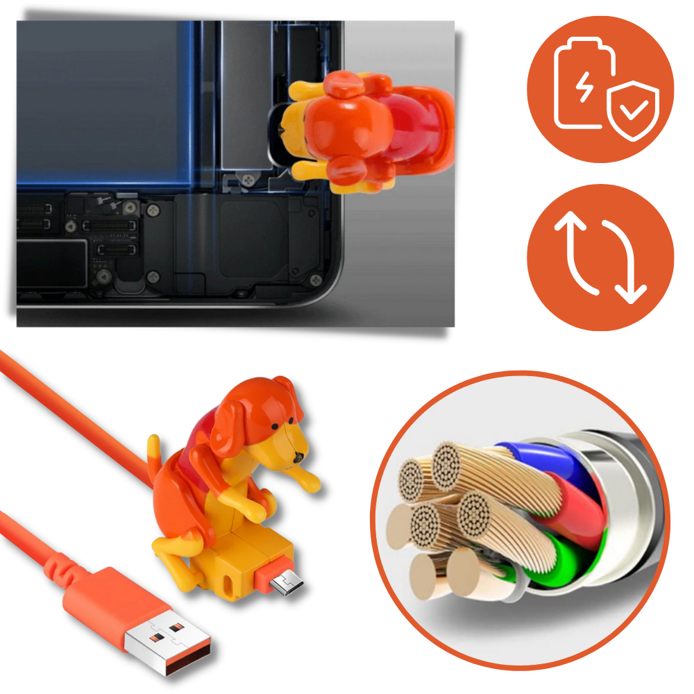 Cable de carga rápida Humping Dog
- Ozerty