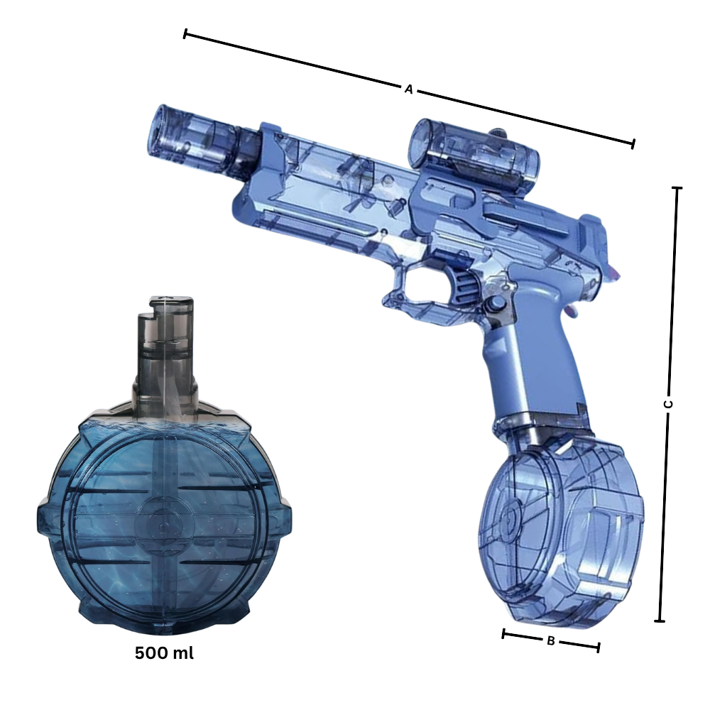 Pistola de agua de juguete Hydro Pulse - Ozerty