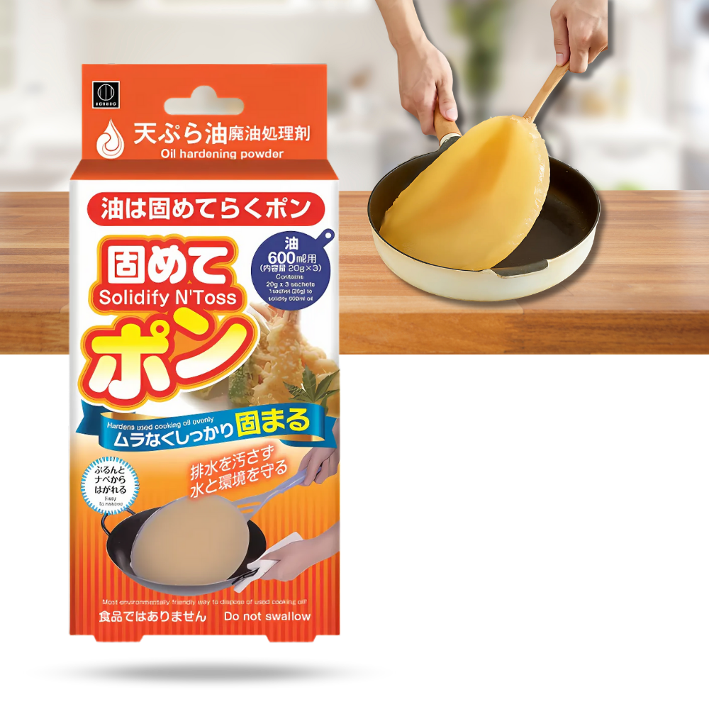 Polvo solidificante de aceite de cocina - Ozerty