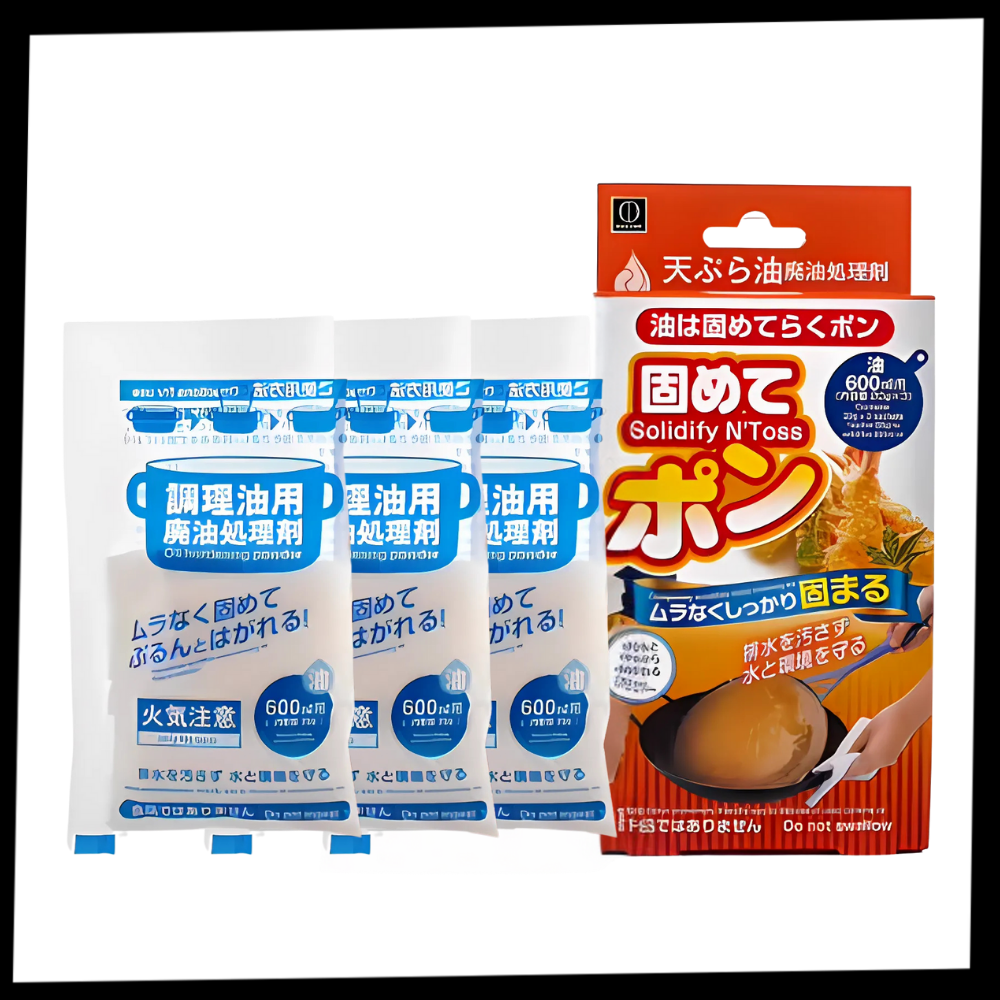 Polvo solidificante de aceite de cocina - Ozerty