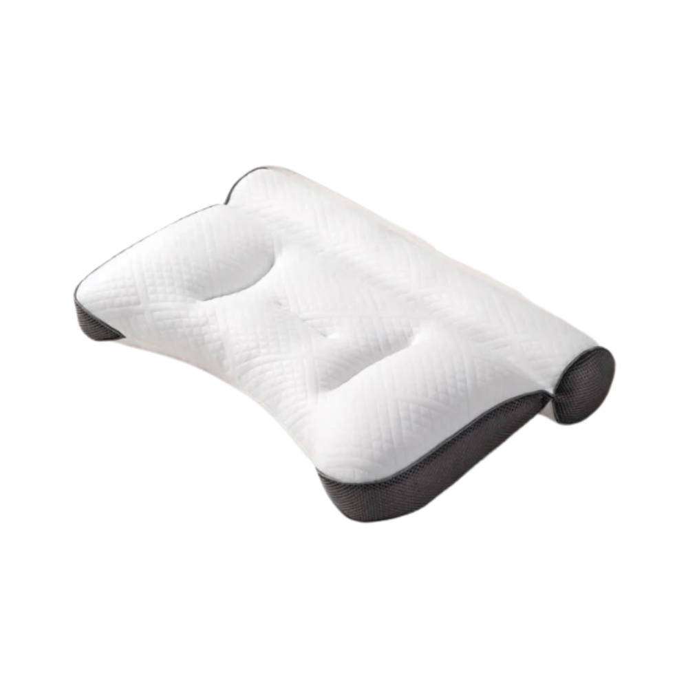 Almohada hipoalergénica para soporte cervical
-Gris - Ozerty